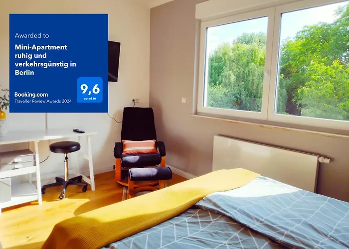 Mini-Apartment ruhig und verkehrsgünstig in Berlin