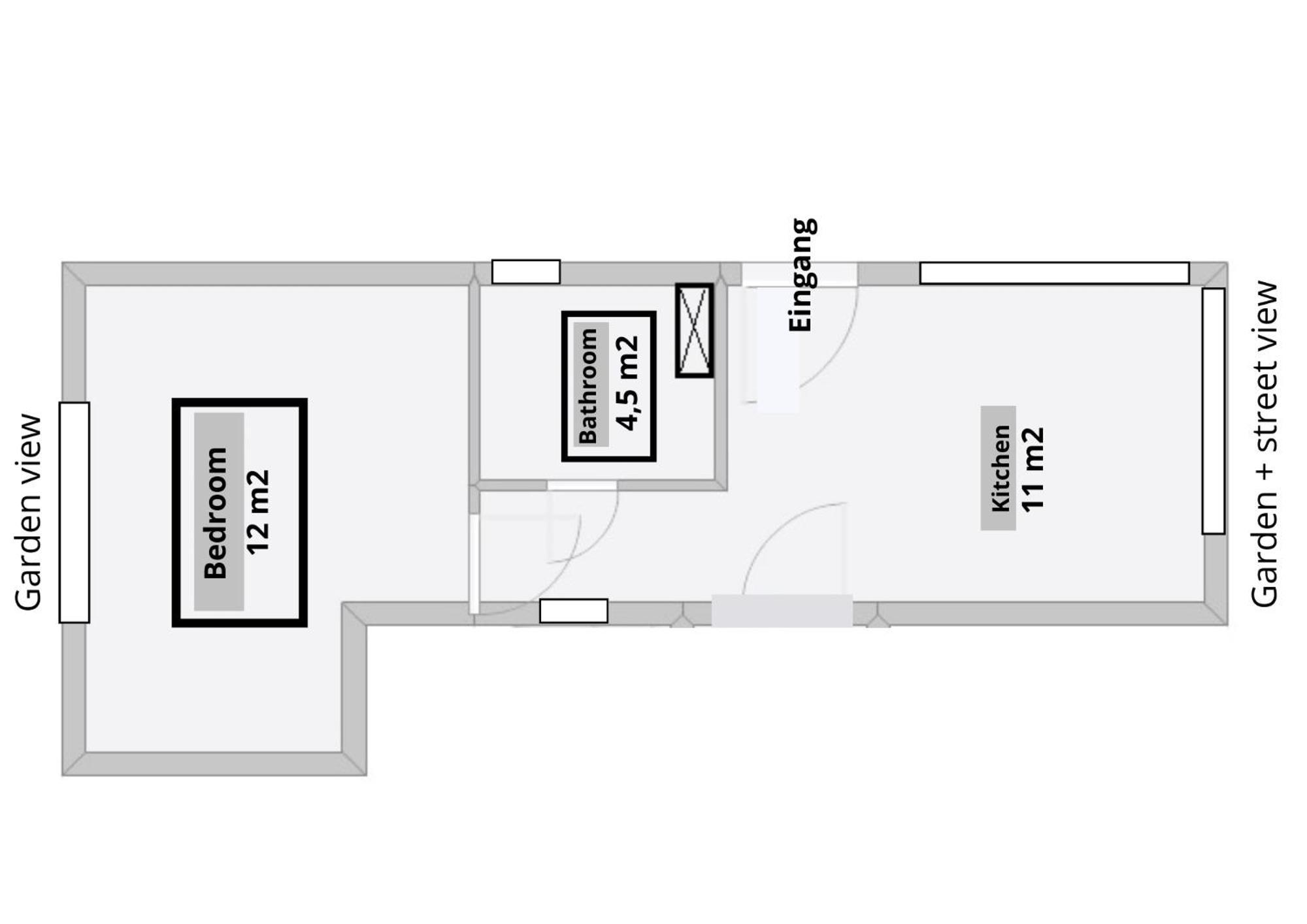 Mini-apartment Ruhig Und Verkehrsgünstig In Berlin